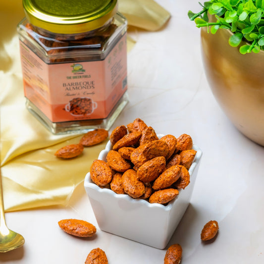 Crunchy Barbeque Almonds (125 gm)