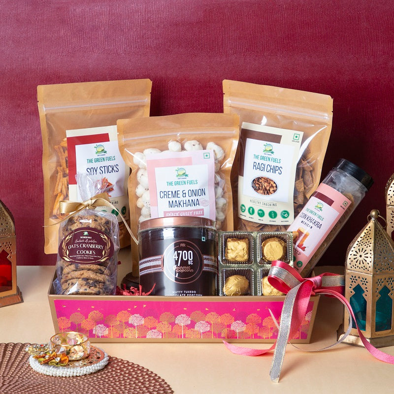 Gratifying Chocolate, Cookie, Snacks Gift Hamper